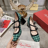 Roger Vivier shoes front view designer style