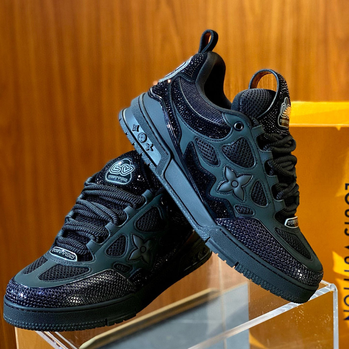 Louis Vuitton Shoes- Louis Vuitton Lou Skate Trainers Comfortable Everyday Designer Shoes