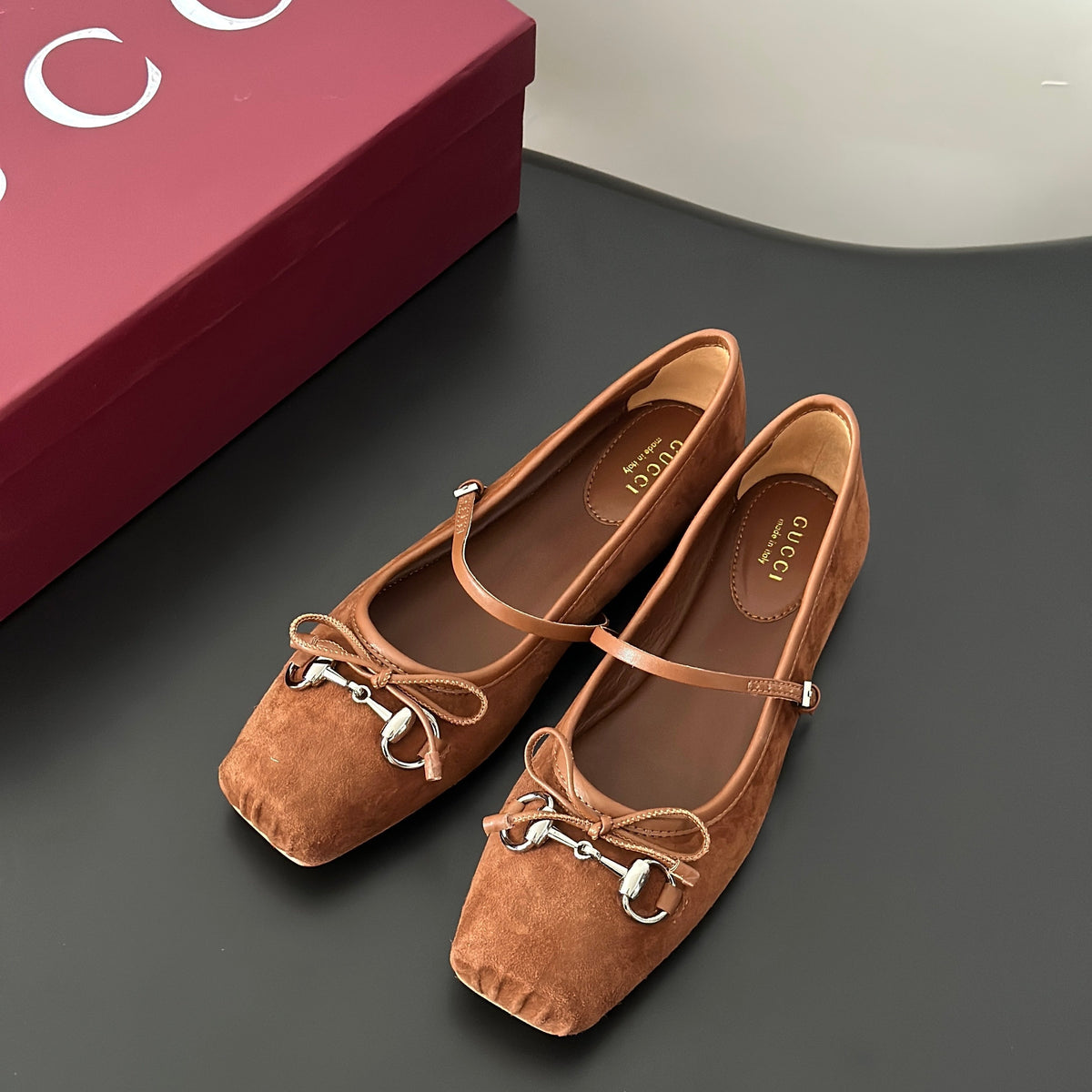 Gucci Shoes- Gucci Ballet Flats Premium Designer Casual Shoes