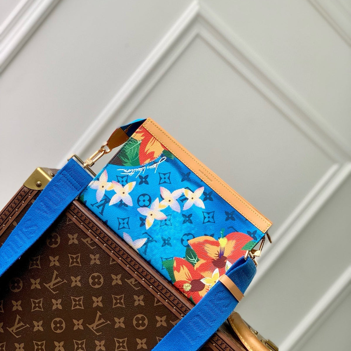 Louis Vuitton Wallets- Louis Vuitton Lou Gaston Wearable Wallet Compact Luxury Card Wallet