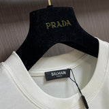 Texture and finish detail of Balmain luxury piece style No.048