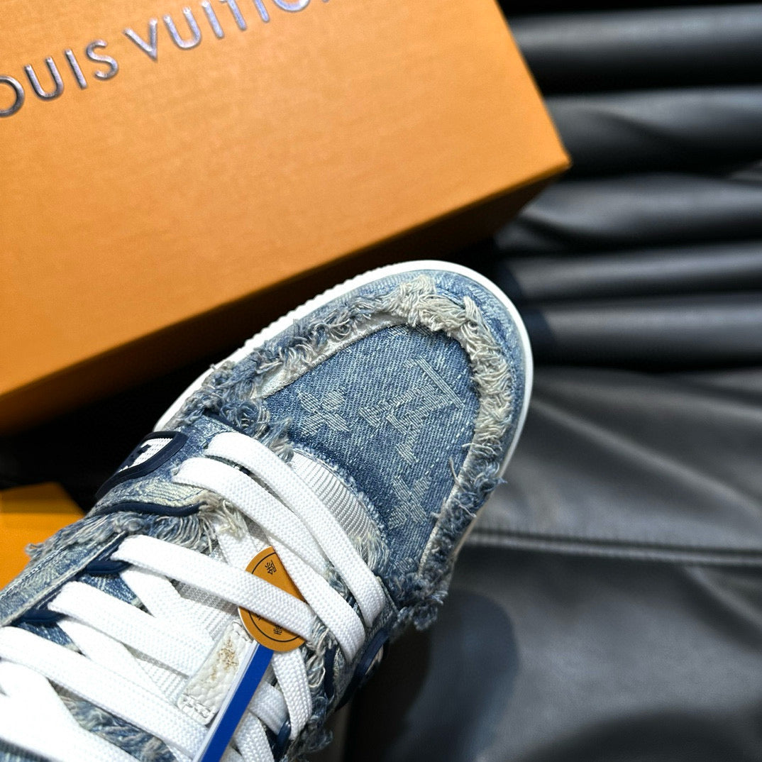 Louis Vuitton Shoes- Louis Vuitton Lou Trainers Premium Designer Casual Shoes