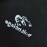 Close-up of Balenciaga designer clothing craftsmanship
