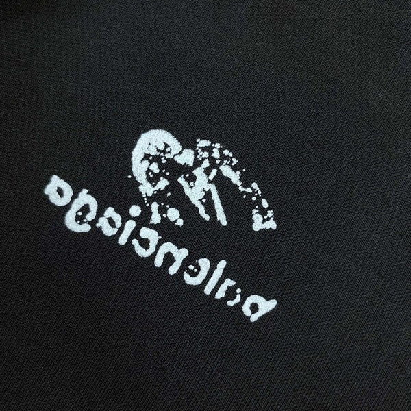 Close-up of Balenciaga designer clothing craftsmanship