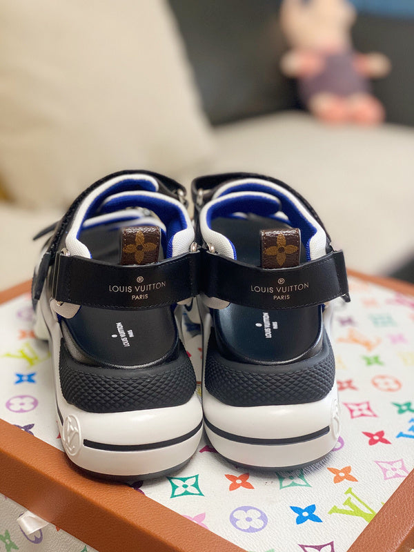 Louis Vuitton designer shoes full view