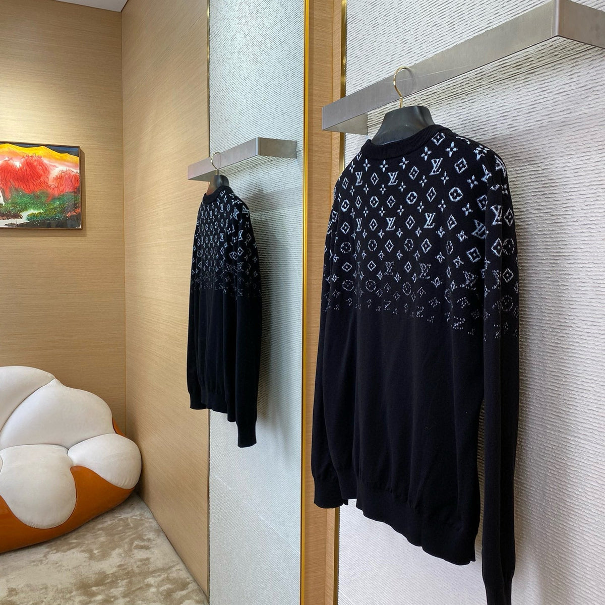 Louis Vuitton Sweaters- Louis Vuitton Lou Jumper Luxury Designer Knit Sweater