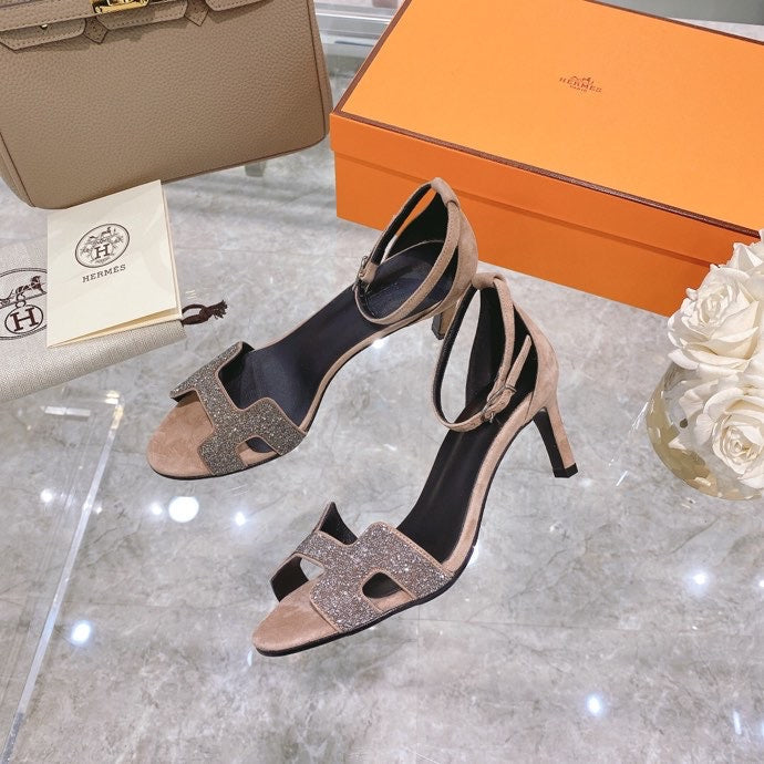 Hermes shoes Style 370 - front view, premium designer craftsmanship (alternate angle)
