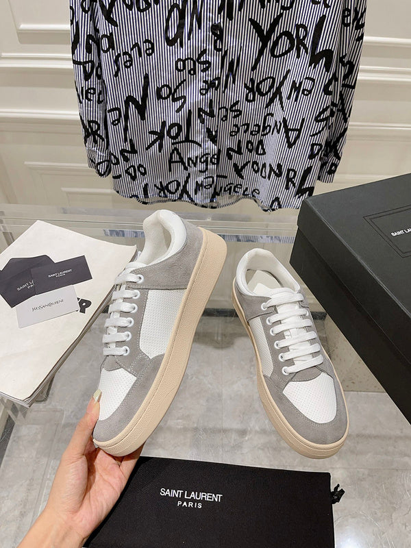 Saint Laurent designer shoes full view
