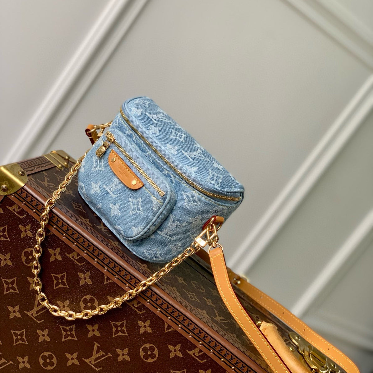 Louis Vuitton Bags- Louis Vuitton Lou Mini Bumbag Luxury Designer Leather Handbag