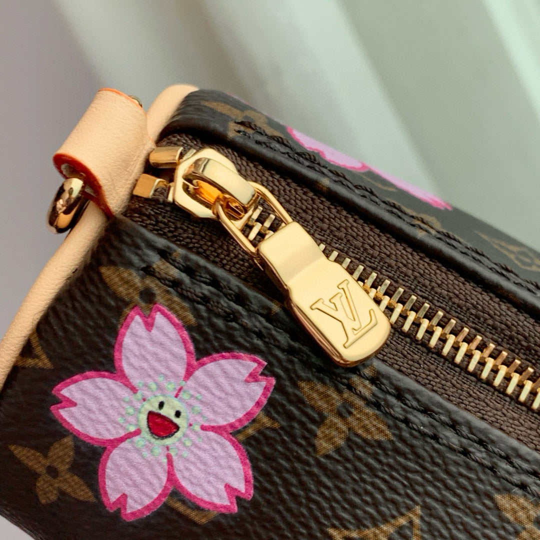 Louis Vuitton Bags- Louis Vuitton Lou x Murakami Papilon Bag Luxury Designer Leather Handbag