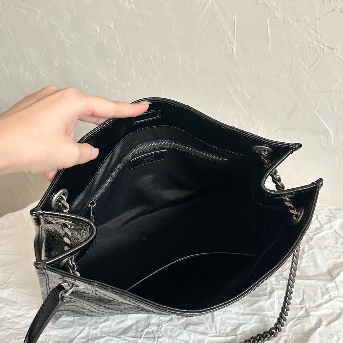 Saint Laurent Wallets- Saint Laurent Niki Bag Elegant Everyday Leather Wallet