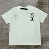 Amiri t-shirt front view designer style