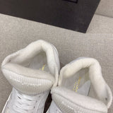 Saint Laurent luxury shoes detail shot