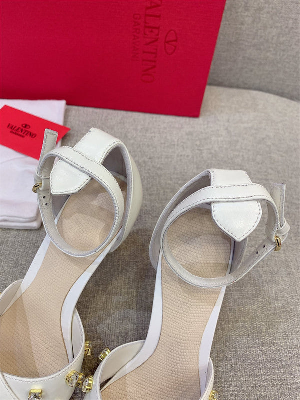 Valentino Garavani luxury shoes detail shot