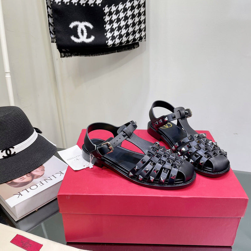 Valentino Garavani designer shoes full view