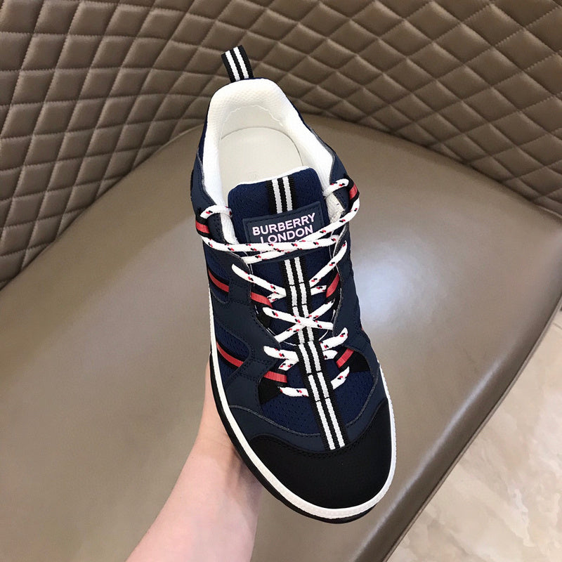 Burberry Beige Low-Top Sneakers - Lifestyle Styling Shot