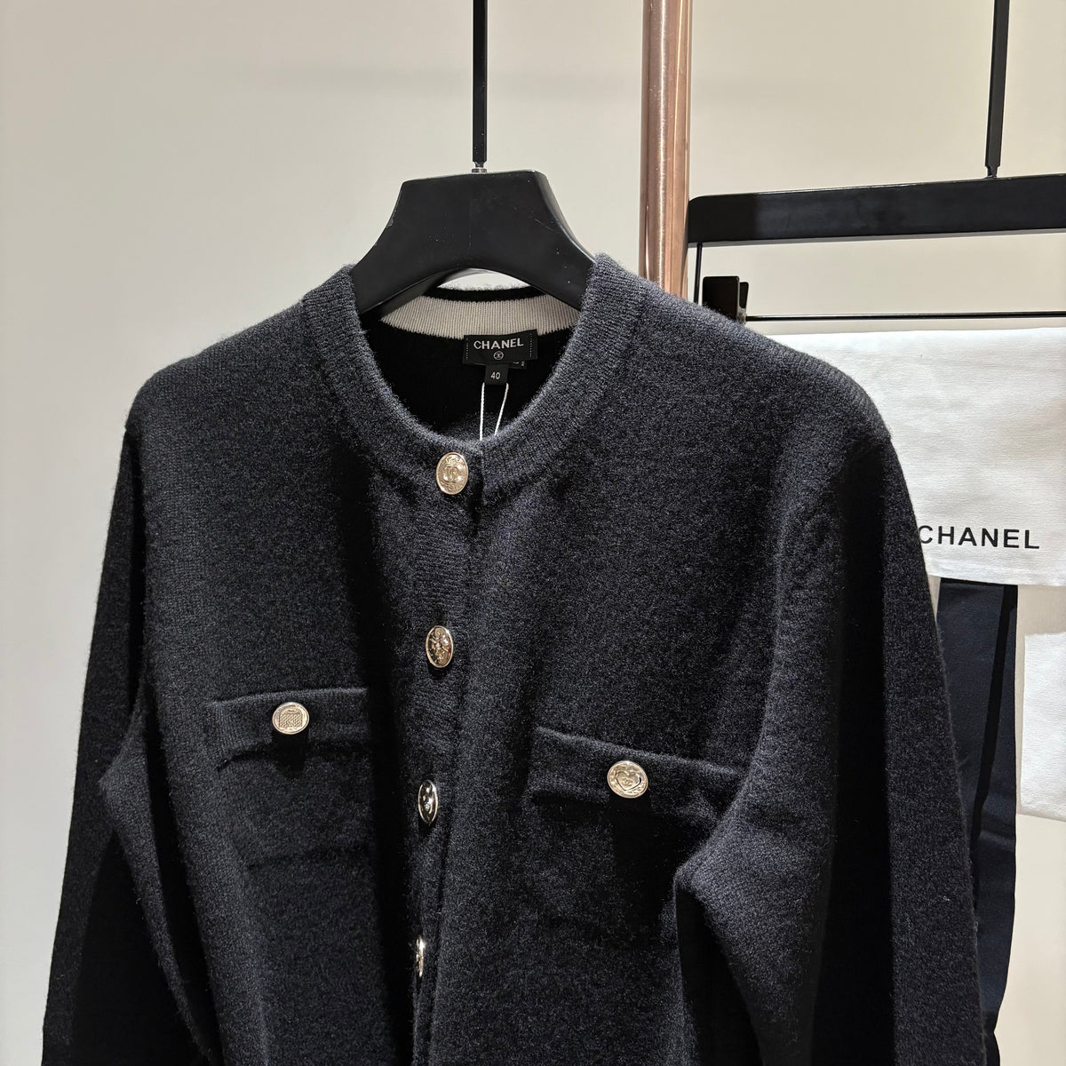 Chanel Sweaters? Chanel Cardigan Luxury Designer Knit Sweater