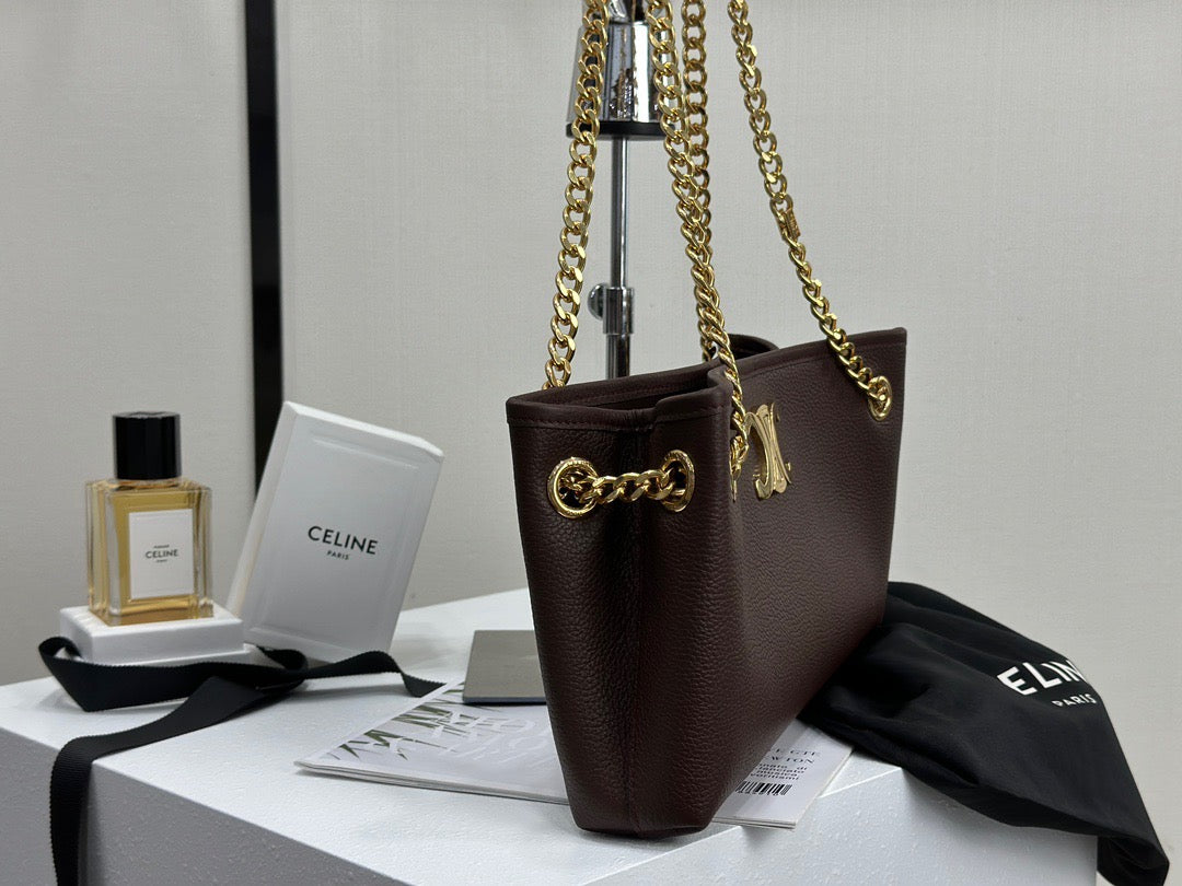 Bags- Cel Medium Newspaper Bag Elegant Everyday Designer Handbag