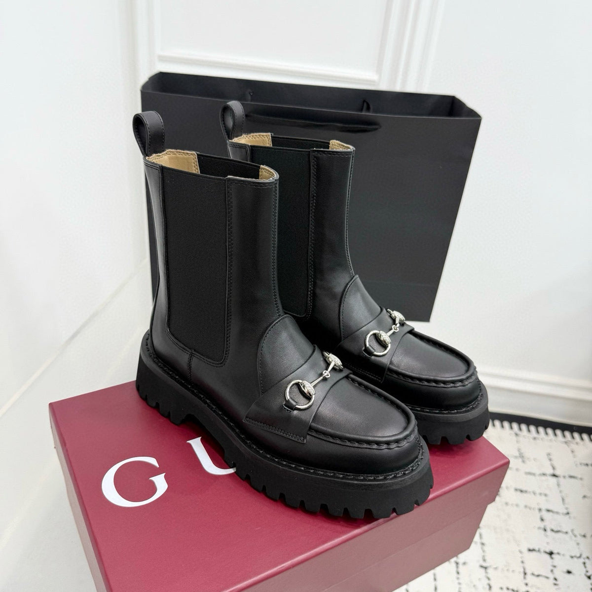 Gucci Shoes? Gucci Boots Premium Designer Casual Shoes