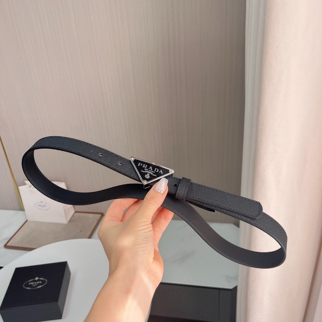 Belts- Pd Belt 2 Cm Classic Everyday Designer Belt
