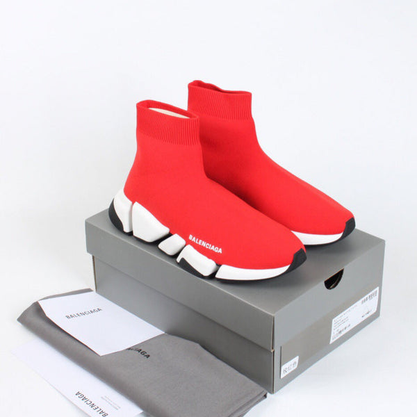 Balenciaga Nude Loafer Flats - Front View