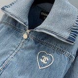 Chanel Denim Jacket – luxury designer piece at Velouxe