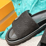 Louis Vuitton shoes Style 374 - texture and material detail