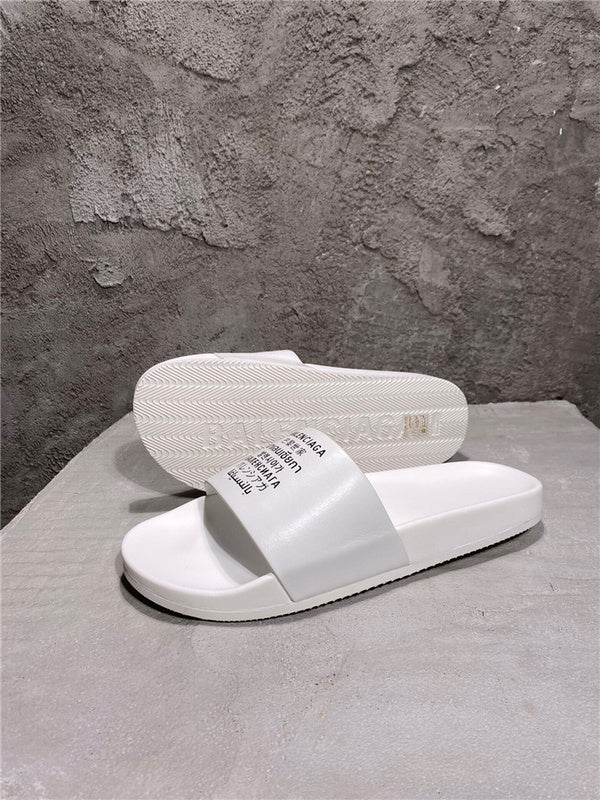 Balenciaga Red Platform Sandals - Sole Detail View