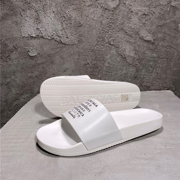 Balenciaga Red Platform Sandals - Sole Detail View