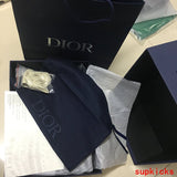 Dior Black High-Top Sneakers - Side Profile View