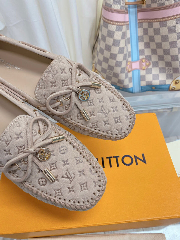 Louis Vuitton shoes Style 335 - editorial style shot