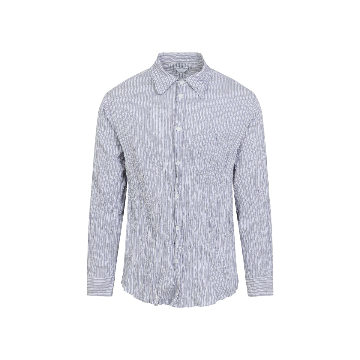 Bottega Veneta Tops? Bottega Veneta Crushed Poplin Shirt Men Elegant Everyday Designer Top