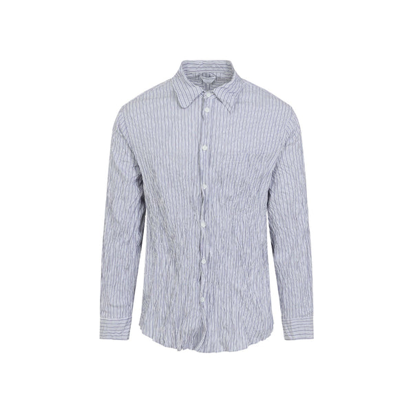 Bottega Veneta Tops? Bottega Veneta Crushed Poplin Shirt Men Elegant Everyday Designer Top