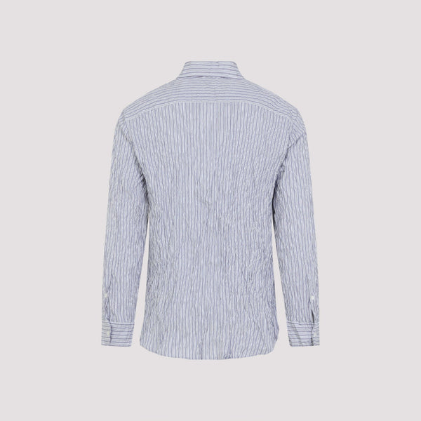 Bottega Veneta Tops? Bottega Veneta Crushed Poplin Shirt Men Elegant Everyday Designer Top