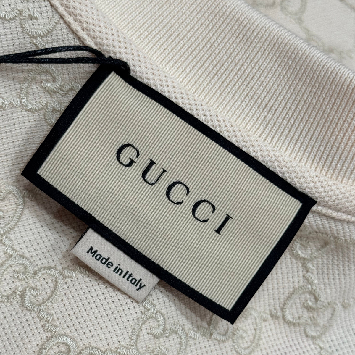 Gucci Polo Shirts- Gucci Polo Shirt Classic Designer Cotton Polo Shirt