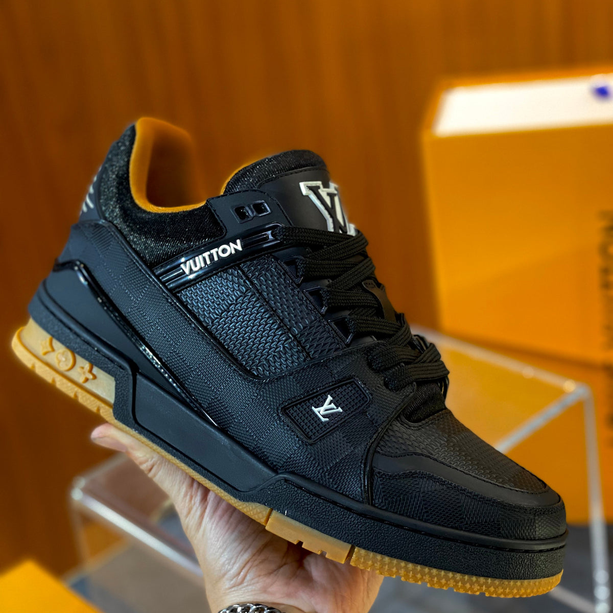 Louis Vuitton Shoes- Louis Vuitton Lou Trainers Luxury Lifestyle Designer Footwear