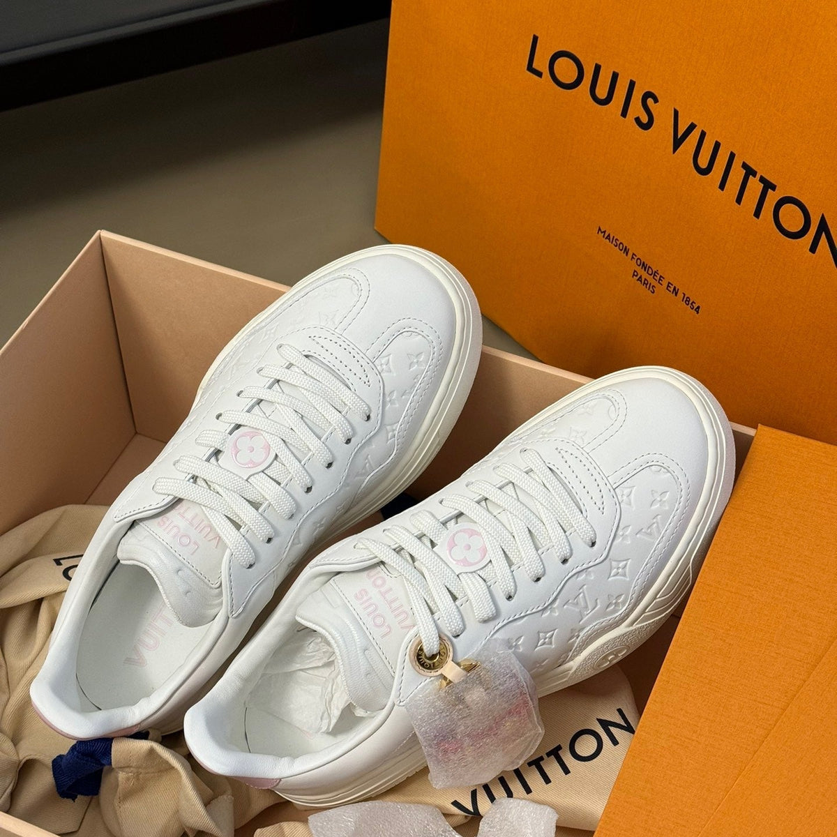 Louis Vuitton Shoes- Louis Vuitton Lou Trainers Premium Designer Casual Shoes