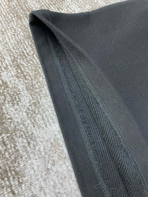 Close-up of Amiri t-shirt craftsmanship
