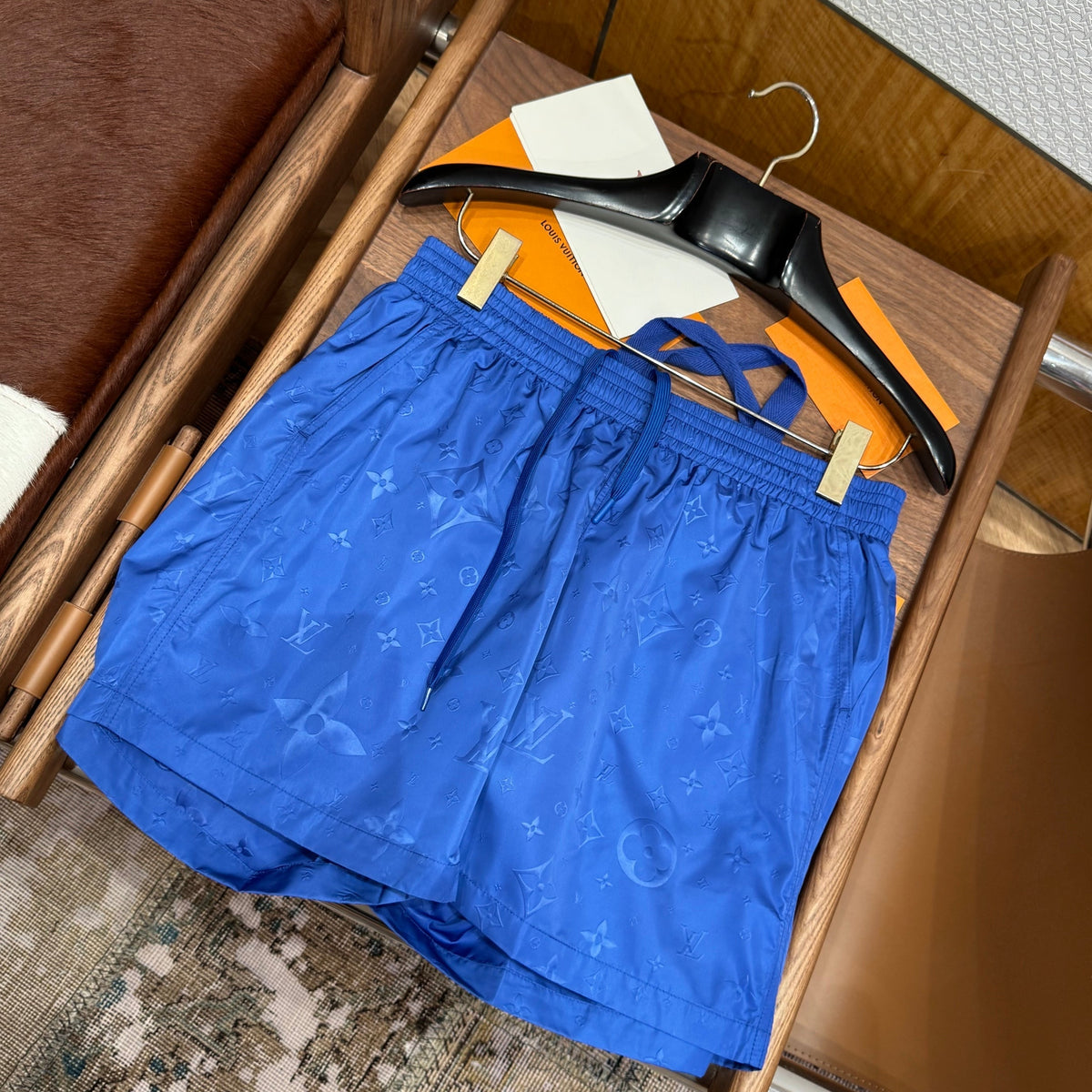 Louis Vuitton Shorts- Louis Vuitton Lou Shorts Premium Designer Casual Shorts
