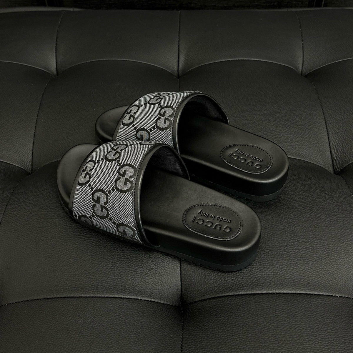 Gucci Shoes- Gucci Slides Premium Designer Casual Shoes