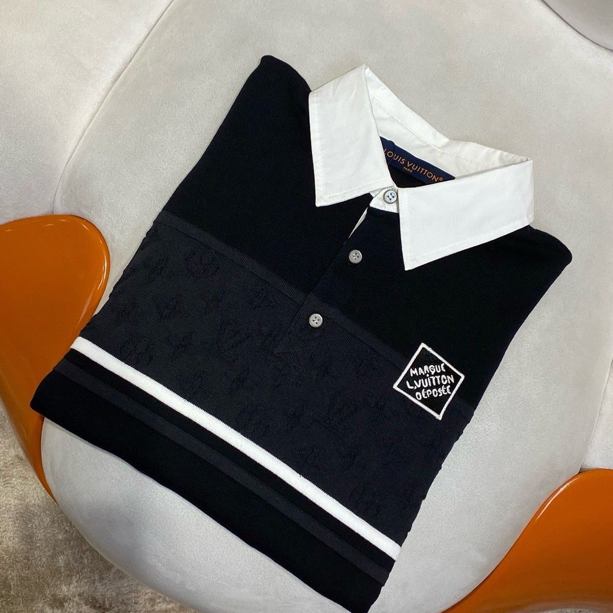 Louis Vuitton Polo Shirts- Louis Vuitton Lou Polo Shirt Premium Everyday Polo Shirt
