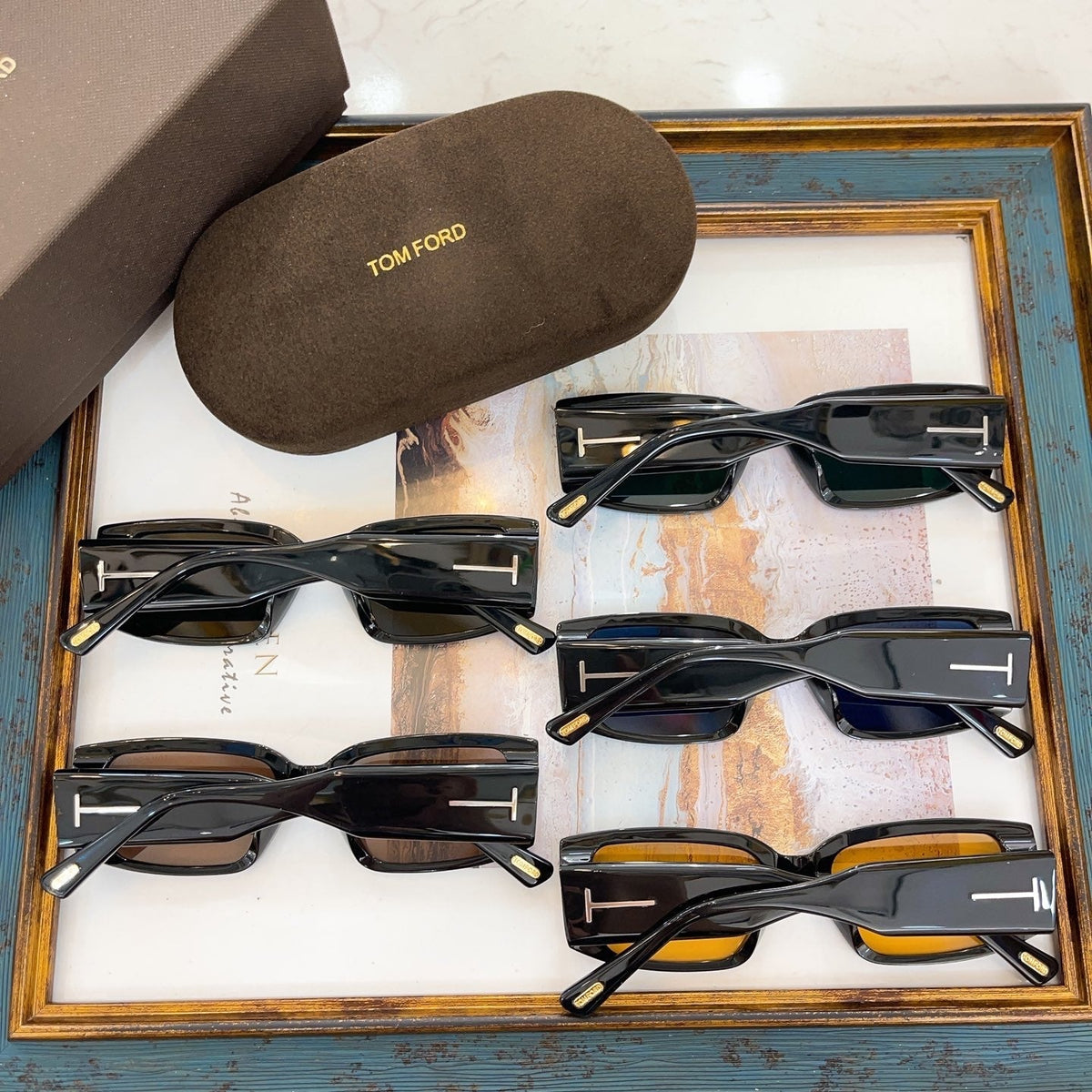 Sunglasses- Tom F Sunglasses Premium Fashion Designer Sunglasses