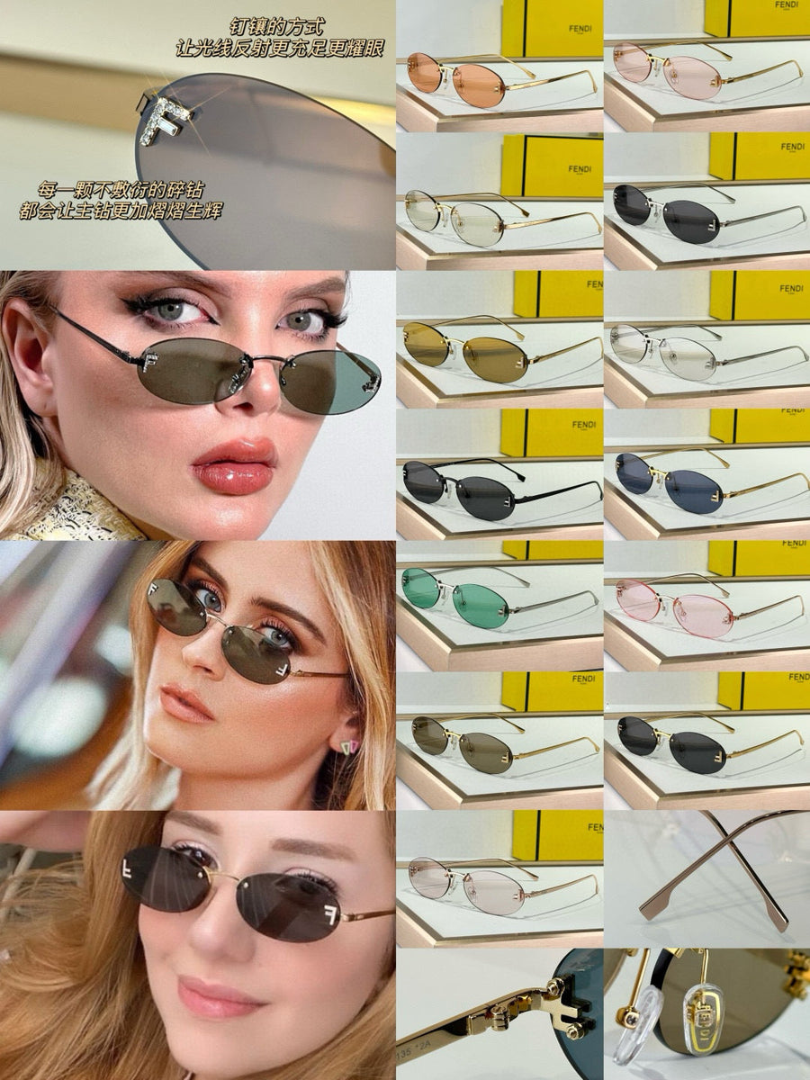 Sunglasses- Fen Sunglasses Premium Fashion Designer Sunglasses
