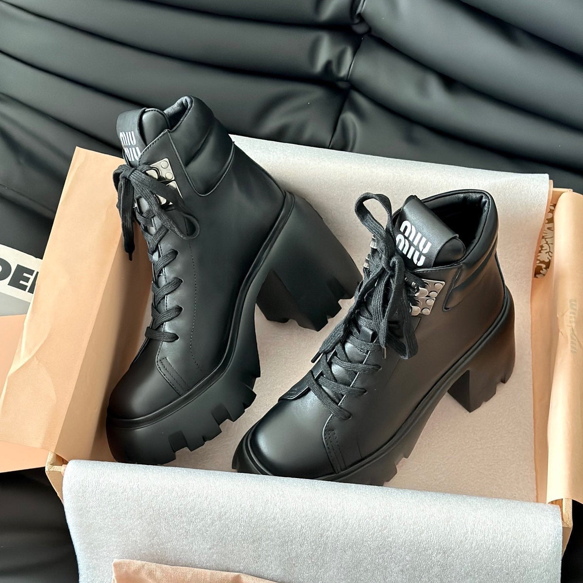 Shoes- Miu M Boots Comfortable Everyday Designer Shoes