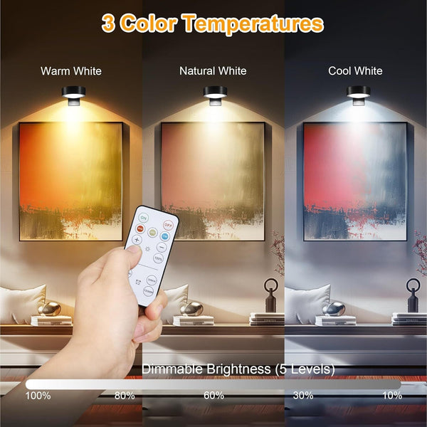 3-Pack Picture Lights for Wall