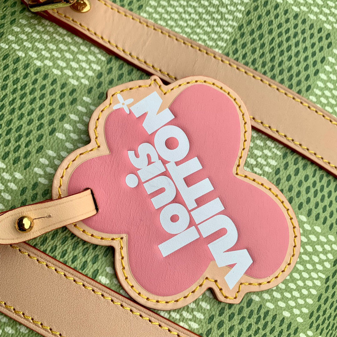 Louis Vuitton Bags- Louis Vuitton Lou Keepall 35 Bag Elegant Everyday Designer Handbag