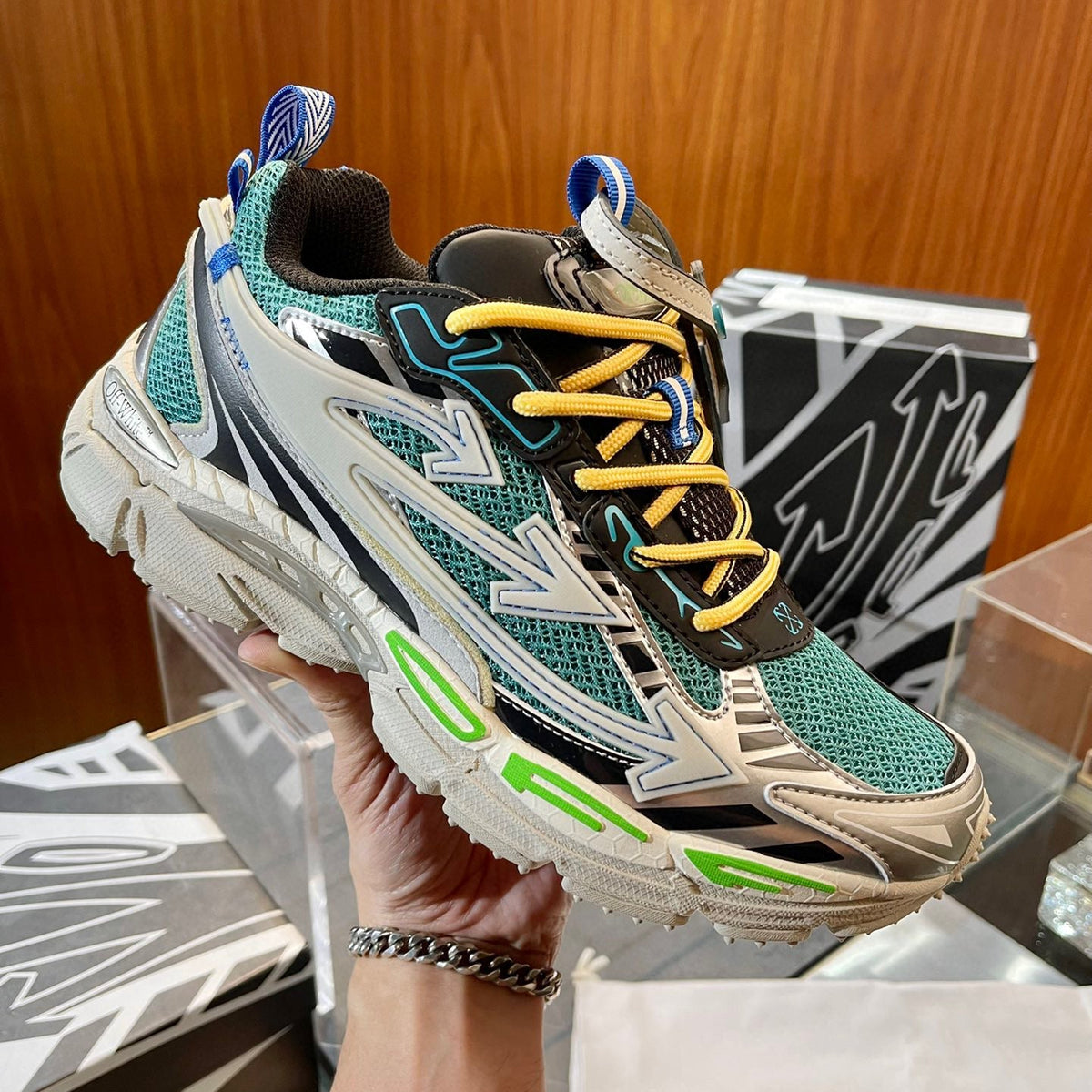 Shoes- Off W x Virgil Abloh Trainers Luxury Lifestyle Designer Footwear