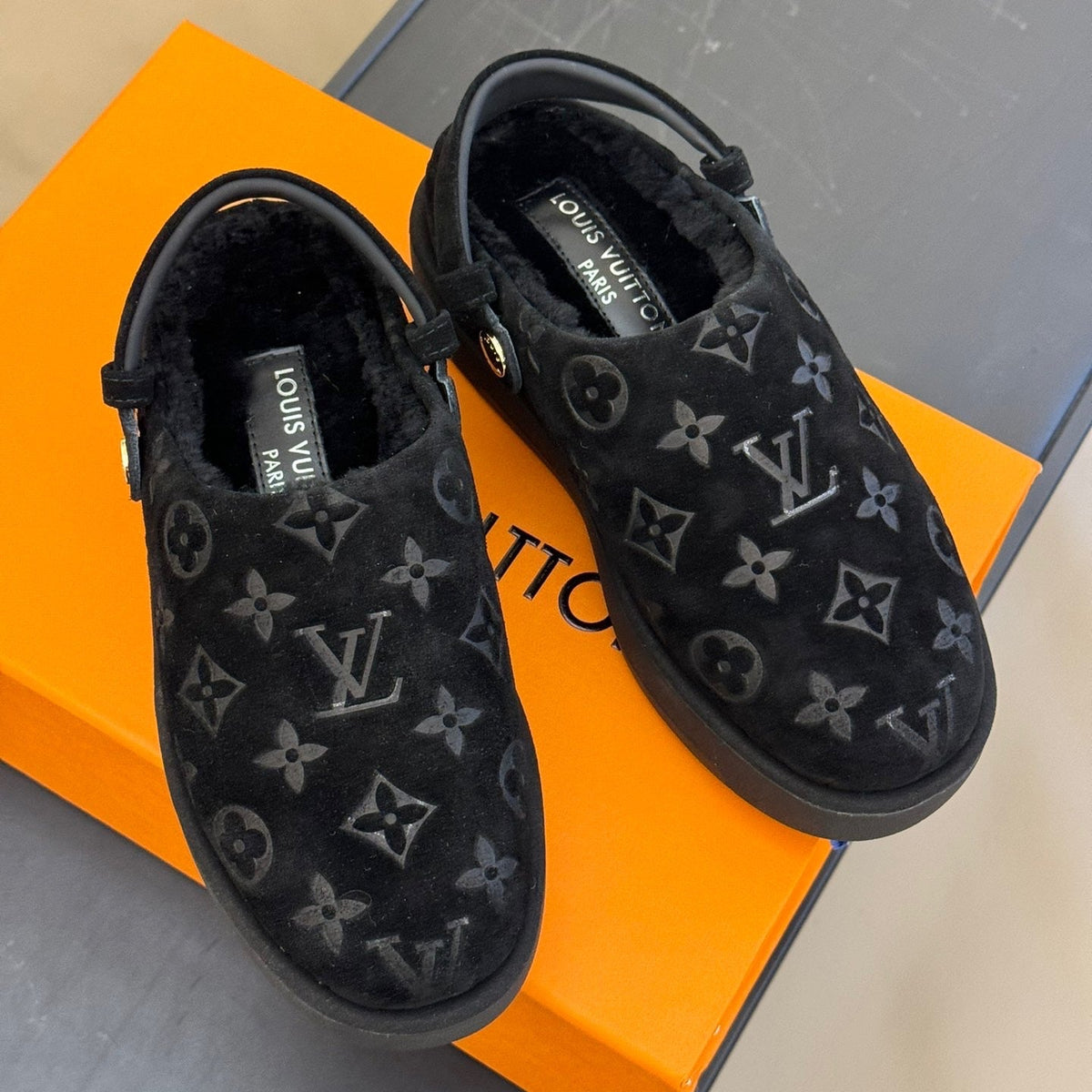 Louis Vuitton Accessories- Louis Vuitton Lou Aspen Clogs Premium Everyday Designer Accessory