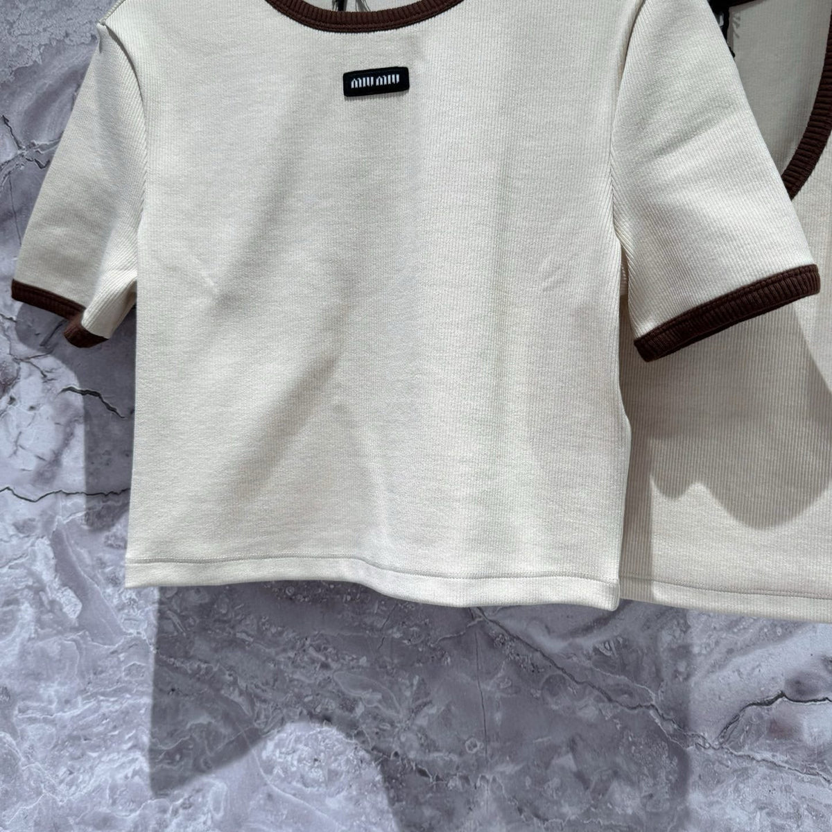 Tops- Miu M Top Premium Designer Casual Top