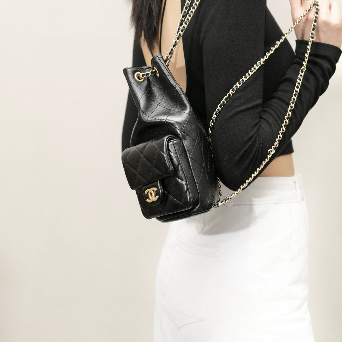 Chanel 25 Backpack – luxury designer bag at Velouxe